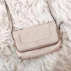 Nude Kate Spade Crossbody Purse